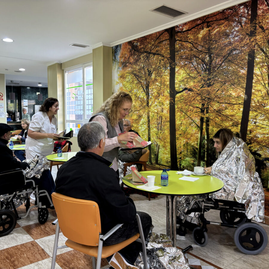 Simulacro de inundación en Los Nogales