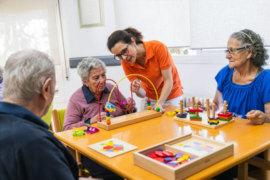 El día a día en una residencia de mayores especializada en Alzheimer