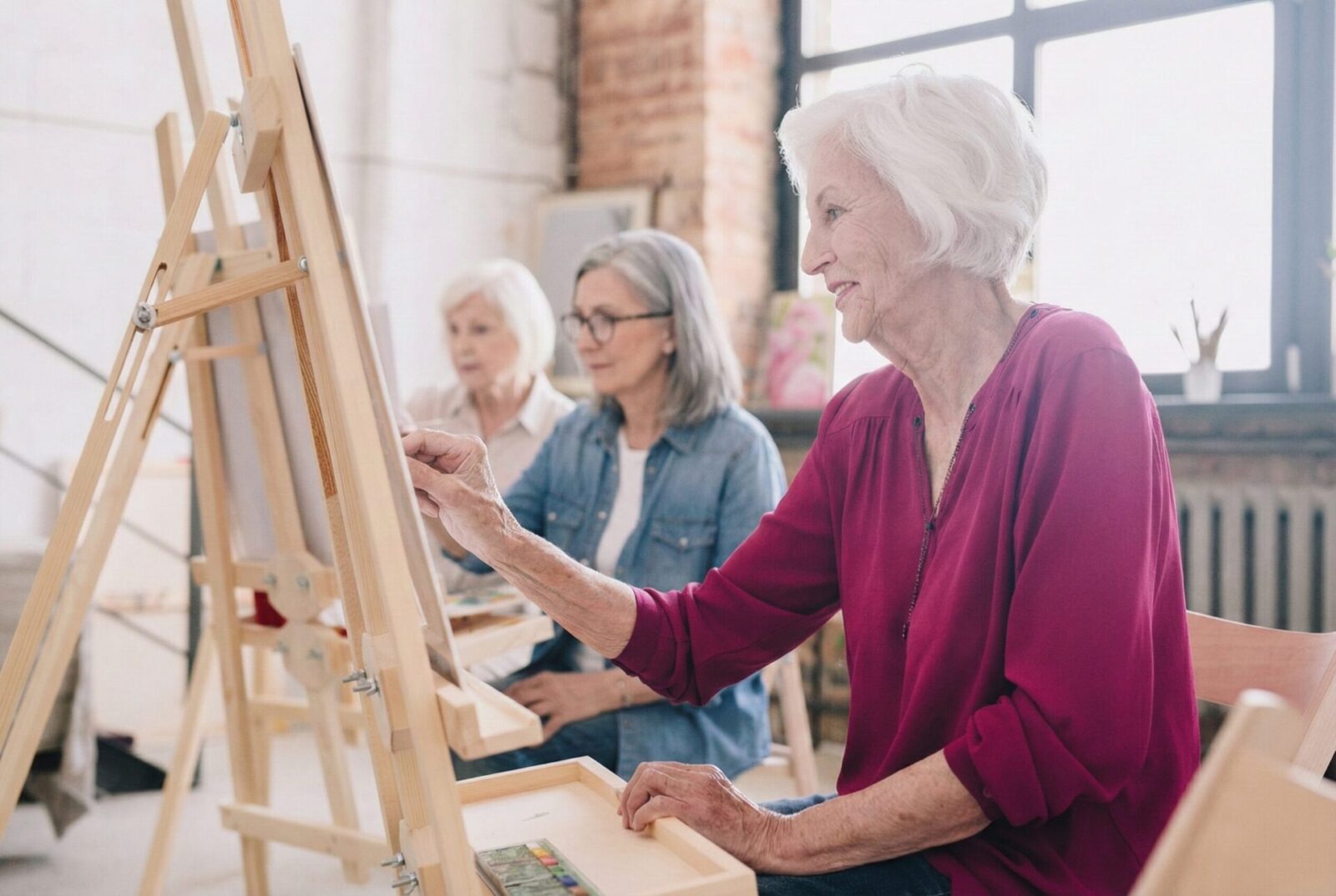 Actividades artísticas para adultos mayores