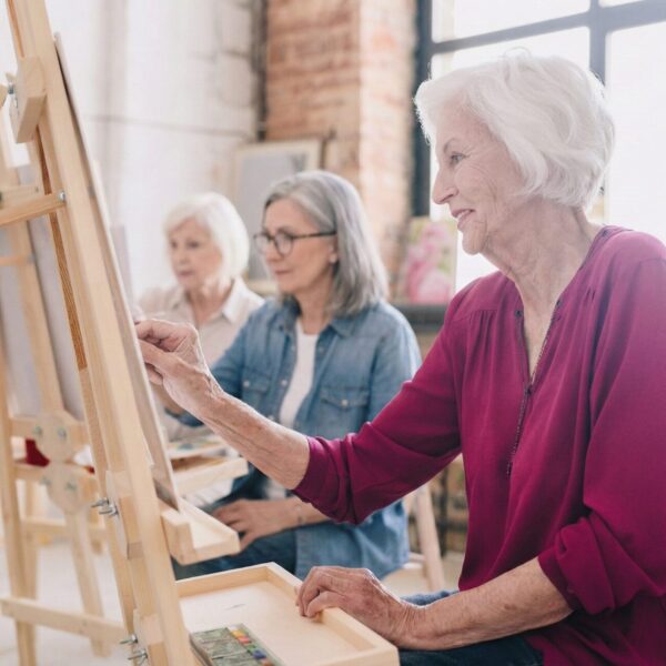 Actividades artísticas para adultos mayores