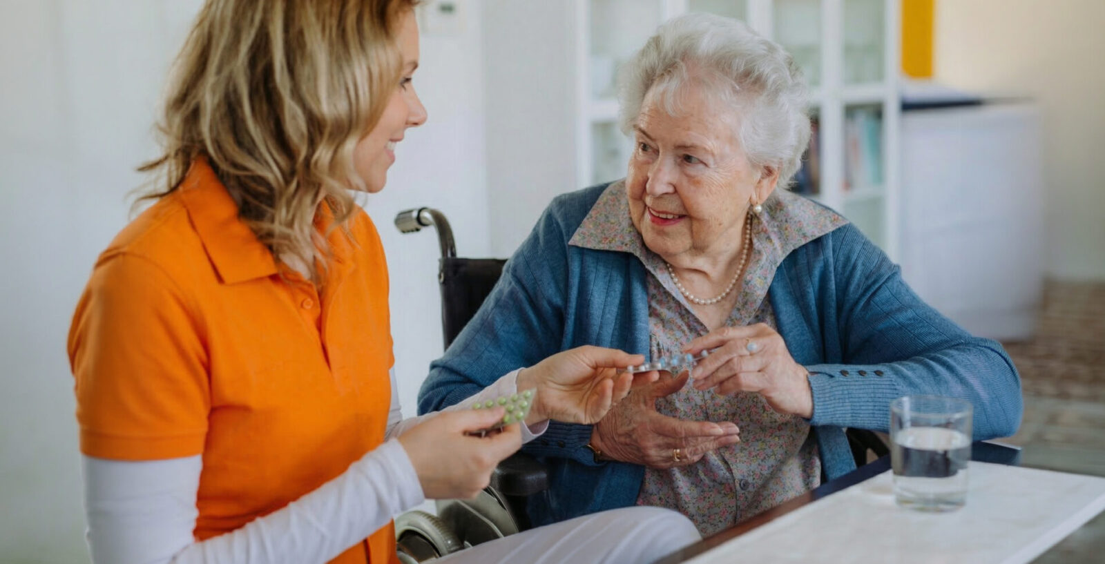 control de la medicación de las personas mayores
