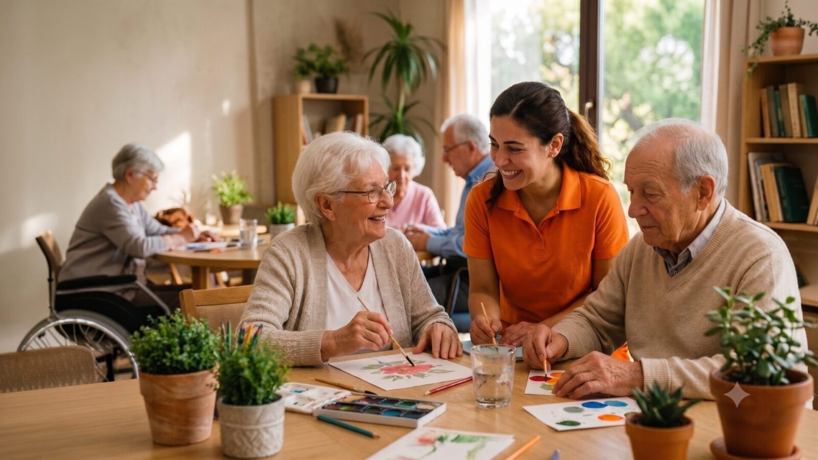 envejecimiento activo en residencias de mayores
