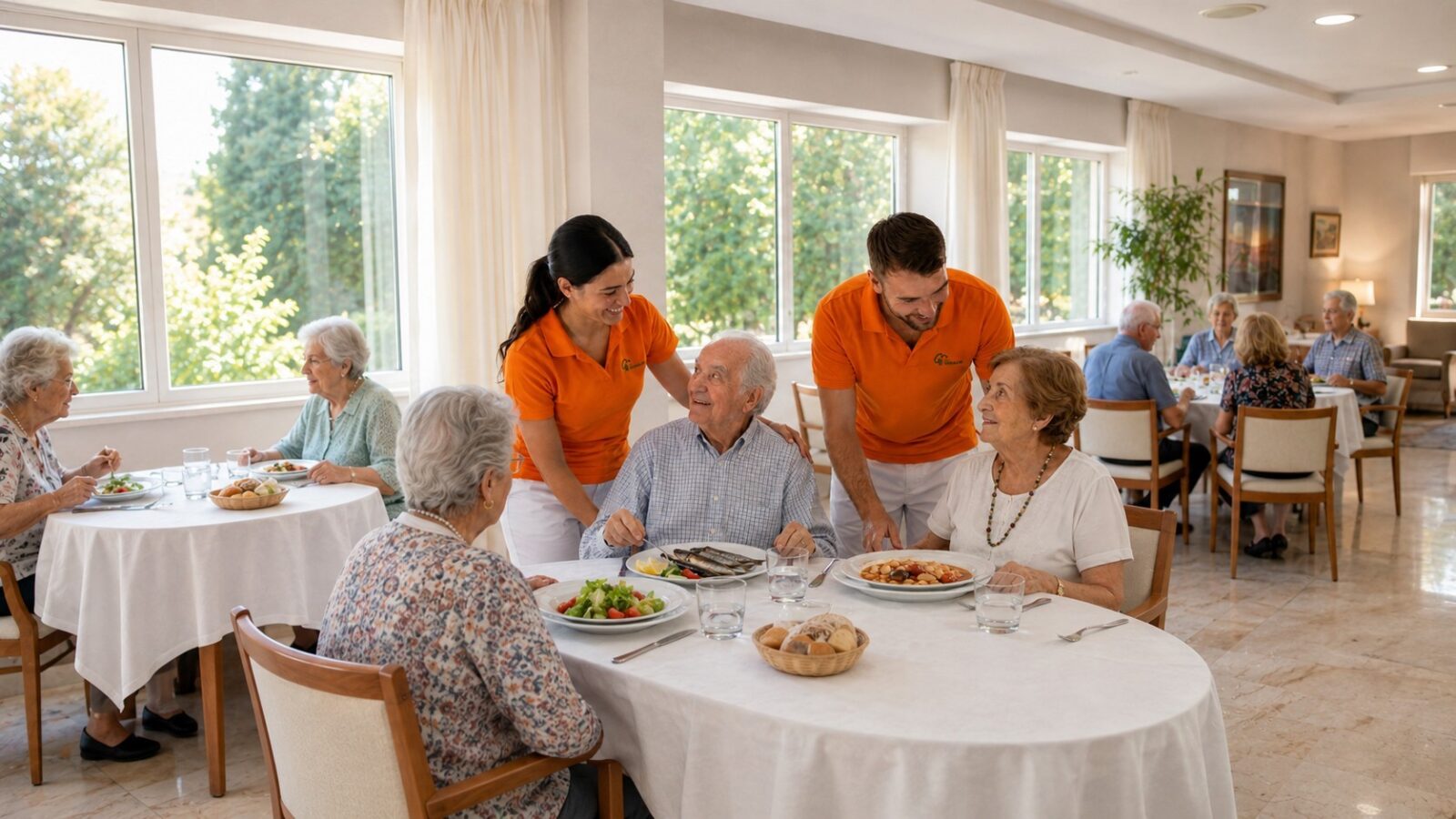 alimentación de las personas mayores en verano